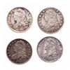 Image 1 : Capped Bust Ten Cents.  1837.  Very Fine-20;  1827, Pointed Top '1',  1834.…