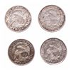 Image 2 : Capped Bust Ten Cents.  1837.  Very Fine-20;  1827, Pointed Top '1',  1834.…