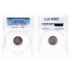 Image 1 : Capped Bust Ten Cents.  1837. No Stars, Small Date.  PCGS graded Very Fine-…