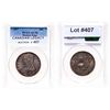 Image 1 : Capped Bust Half Dollar.  1837. Reeded edge.  PCGS graded AU-58.  Light to …