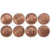 Image 1 : Victorian Large Cent Lot. 1881-H. ICCS Mint State-64. Red. 90% even red-gol…