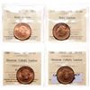 Image 1 : Victorian Large Cent Lot. 1882-H. Obv. port. #1.  ICCS Mint State-64. Red. …