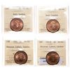 Image 1 : Victorian Large Cent Lot. 1882-H. Obv. port. #1.  ICCS Mint State-64. Red. …