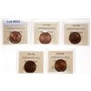 Image 2 : Victorian Large Cent Lot. 1882-H. Obv. port. #2. ICCS Mint State-64. Red-Br…
