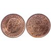 Image 1 : 1886. Obverse port. #2.  ICCS Mint State-65. Red.  90% red luster.  Tied fo…