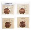 Image 2 : 1887.  ICCS Mint State-65. Red.  95% even red-orange luster;  1888.  ICCS M…