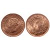 Image 1 : 1888.  ICCS Mint State-66. Red.  95% even red-gold luster.