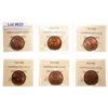 Image 2 : 1899.  ICCS Mint State-65. Red.  90% or more red luster.  Lot of six (6) ge…