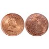 Image 1 : 1905.  ICCS Mint State-67.  Red.  An ultra Gem!  95% even red-orange luster…
