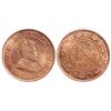 Image 1 : 1905.  ICCS Mint State-66. Red.  95% even red-orange luster.