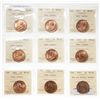 Image 1 : 1905.  ICCS Mint State-64. Red-Brown.  50% red luster;  1908.  ICCS Mint St…