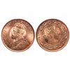 Image 1 : 1913.  ICCS Mint State-66. Red. 90%+ even red-orange luster.