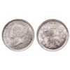 Image 1 : Five Cents. 1892. Obv. port. #2.  ICCS Mint State-65. Brilliant, with hints…