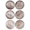 Image 1 : Five Cents Trio. 1902. ICCS Mint State-66. Very light golden toning; 1902-H…