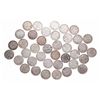 Image 1 : Ten Cents. Victorian Mixed Date Lot of thirty-nine (39) pieces, grading Goo…