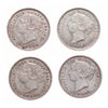 Image 1 : Ten Cents. 1883-H, 1891, 21 lvs., 1894. Obv. port. #5. All Very Fine-30 or …