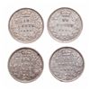 Image 2 : Ten Cents. 1883-H, 1891, 21 lvs., 1894. Obv. port. #5. All Very Fine-30 or …