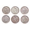Image 1 : Twenty-Five Cents.  1872-H,  1874-H,  1880-H, Narrow O,  1881-H,  1882-H,  …