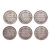 Image 2 : Twenty-Five Cents.  1872-H,  1874-H,  1880-H, Narrow O,  1881-H,  1882-H,  …
