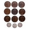 Image 1 : One Cent.  1865,  1876-H,  1880, R.O., E.D.,  1894.  All EF-40 to EF-45;  1…