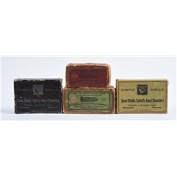 Lot of 4: Ammo Boxes.