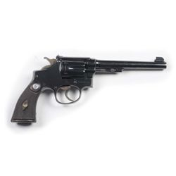 Pre-War S&W .22 Outdoorsman D.A. Revolver. **