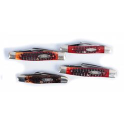 Lot of 4: Case Folding Knives.