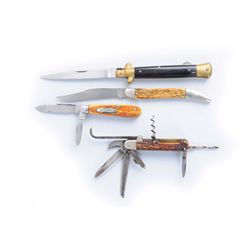 Lot of 4: Knives.