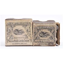 Lot of 2: American Metallic Cartridge Co. Boxes.