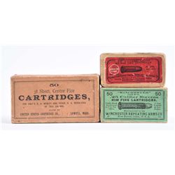 Lot of 3: Boxes.