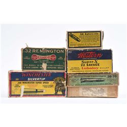 Lot of 4: Cartridge Boxes.