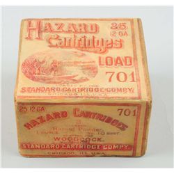 Hazard Cartridges Load 701 Empty Box.
