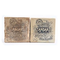 Lot of 2: Standard Shotgun Cartridges.