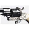 Image 3 : Engraved Ivory Lefaucheux Type Pinfire Revolver.