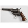 Image 2 : Belgium Pinfire Double Action Revolver.