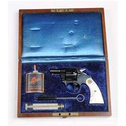 Presentation Cased Colt Banker's Spl. Revolver.**
