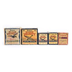 Lot of 5: Shot Shell Boxes.