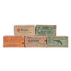 Lot of 5: Boxes.