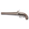 Image 2 : Belgium Double Hammer Percussion Pistol.