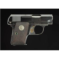 Fine Colt Model 1908 Pocket Hammerless Pistol.**
