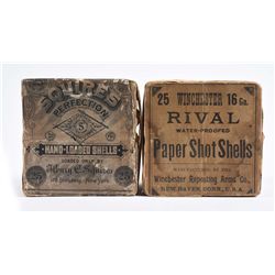 Lot of 2: Shell Boxes.