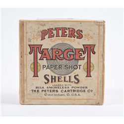 Peters Target 12 Ga. Empty Box.