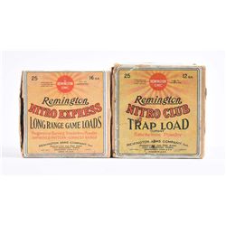 Lot of 2: Shot Shell Boxes.