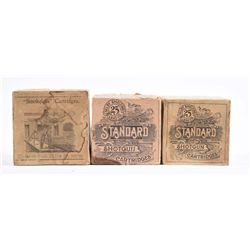 Lot of 3: Antique 2 – PC Shot Shell Boxes.