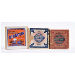 Lot of 3: Shell Boxes.