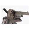Image 3 : Belgium Folding Trigger Pinfire Revolver.