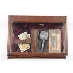 Rare 1850s Gambler's Wallet Gun.