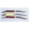 Image 2 : Lot of 3: Case Knives.