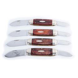 Lot of 4: Case Knives.