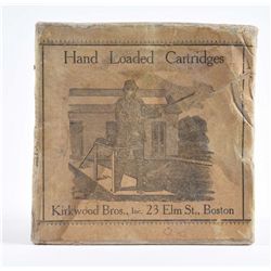 Kirkwood Bros. Hand Load Empty 12 Ga. Box.